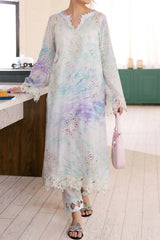 Ballerina by Nureh Unstitched 2 Piece Chikankari Lawn Suit-NU2-104