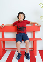 Printed T-Shirt - Wear Ochre