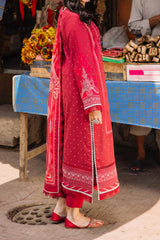 Asim Jofa Prints Unstitched 3 Piece Digital Lawn Vol-03 Suit-AJBB-18