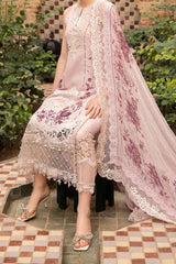 Voyage A Luxe by Maria B Unstitched 3 Piece Luxury Lawn Suit-D-2414-A