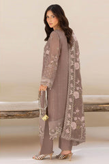 Dastan by Ramsha Unstitched 3 Piece Formals Vol-05 Suit-T-504-Fawn