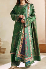 Coco by Zara Shahjahan Unstitched 3 Piece Winter Suit-ZW-03-B