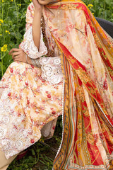 Sarson by Adan's Libas Unstitched 3 Piece Spring Summer Lawn Collection'2023-SA-04