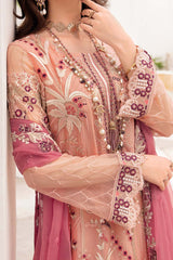 Chevron by Ramsha Unstitched 3 Piece Chiffon Vol-07 Suit-A-702