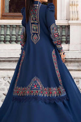 Maria B Unstitched 3 Piece Emb Linen Suit-DL-1109