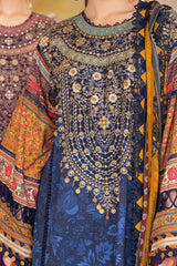 M Prints by Maria.B Unstitched 3 Piece Fall Edition-MPT-1901-B