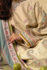 Coco by Zara Shahjahan Unstitched 3 Piece Winter Suit-ZW-03-A
