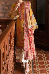 Zaha Unstitched 3 Piece Festive Lawn Suit-ZF23-02