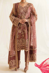 Fleur De Lis Ayzel by Afrozeh Unstitched Luxury Chiffon Suit-04-Osmose