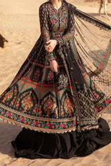 Voyage A Luxe by Maria B Unstitched 3 Piece Luxury Lawn Suit-D-2413-B