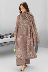 Dastan by Ramsha Unstitched 3 Piece Formals Vol-05 Suit-T-504-Fawn