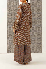 Maria B M.Basics Unstitched Winter Suit-MB-US23-208-B