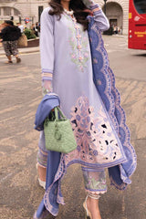 Broadway by Mushq Unstitched 3 Piece Winter Suit-MNW-12
