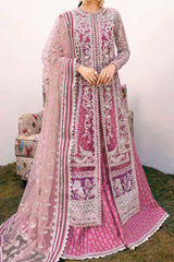 Ezra Unstitched 3 Piece Luxury Wedding Suit-06-Fauna