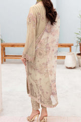 Chevron by Ramsha Unstitched 3 Piece Chiffon Vol-07 Suit-A-701