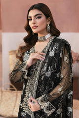 Minhal By Ramsha Unstitched 3 Piece Luxury Organza Vol-13 Collection'2025-M-1306