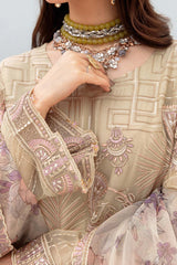 Chevron by Ramsha Unstitched 3 Piece Chiffon Vol-07 Suit-A-701