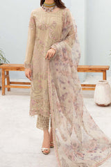 Chevron by Ramsha Unstitched 3 Piece Chiffon Vol-07 Suit-A-701