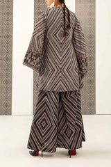 Maria B M.Basics Unstitched Winter Suit-MB-US23-208-A