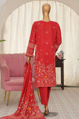 Vital Prints By HZ Unstitched 3 Piece Digital Printed Lawn Suit-VPS-01-UNS