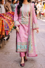 Asim Jofa Prints Unstitched 3 Piece Digital Lawn Vol-03 Suit-AJBB-17