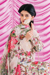 Rinesa by Ayzel Unstitched 3 Piece Lawn Vol-03 Suit-AZL-09-Zoe