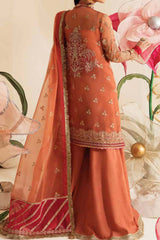 Fleur De Lis Ayzel by Afrozeh Unstitched Luxury Chiffon Suit-01-Irisa