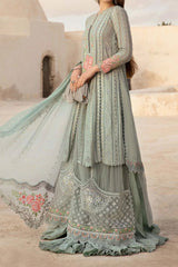 Voyage A Luxe by Maria B Unstitched 3 Piece Luxury Lawn Suit-D-2412-B