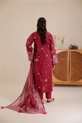 Zellbury Unstitched 3 Piece Lawn Vol-04 Suit-WUS26E30655