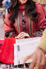 Asim Jofa Prints Unstitched 3 Piece Digital Lawn Vol-03 Suit-AJBB-16