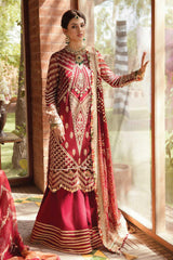 Ayzel Sangat by Afrozeh Unstitched 3 Piece Luxury Chiffon Suit-001-Shajar