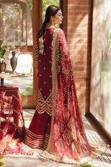 Ayzel Sangat by Afrozeh Unstitched 3 Piece Luxury Chiffon Suit-001-Shajar