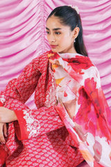 Rinesa by Ayzel Unstitched 3 Piece Lawn Vol-03 Suit-AZL-08-Dina