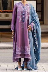 Broadway by Mushq Unstitched 3 Piece Winter Suit-MNW-10