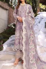 Elaf Unstitched 3 Piece Festive Chikankari Collection'2023-ECF-02