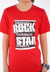 Printed T-Shirt - Wear Ochre