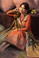 Zarq Barq by Asim Jofa Unstitched 3 Piece Eid Lawn Suit-AJZB-14