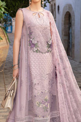 Voyage A Luxe by Maria B Unstitched 3 Piece Luxury Lawn Suit-D-2411-B
