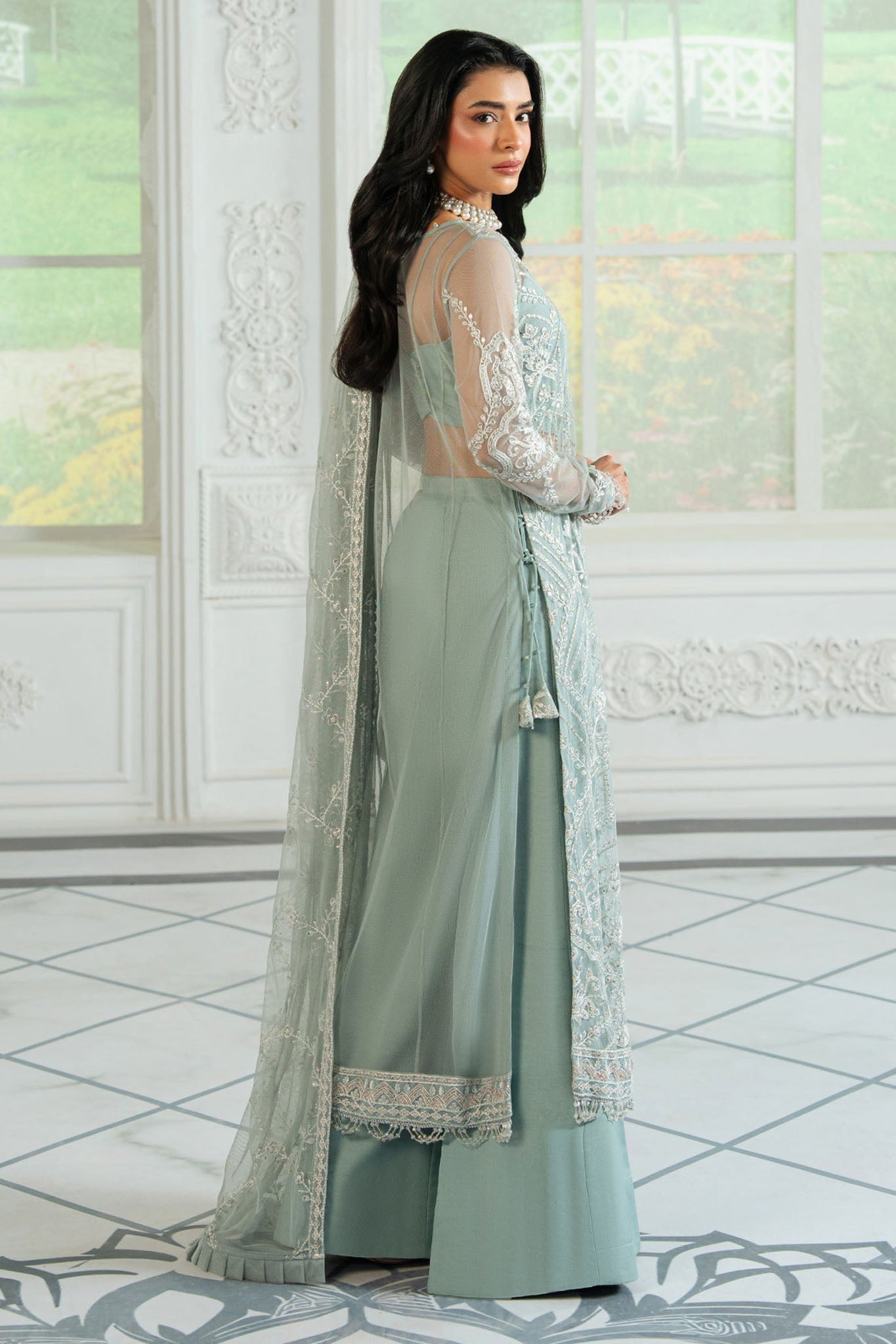 Inara By Zarif Unstitched 3 Piece Formals Collection'2025-ZRI-01-Ruhya