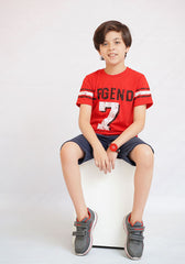 Printed T-Shirt - Wear Ochre