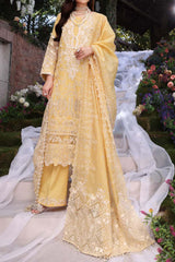 Elaf Unstitched 3 Piece Festive Chikankari Collection'2023-ECF-01