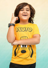 Printed T-Shirt - Wear Ochre