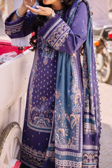 Asim Jofa Prints Unstitched 3 Piece Digital Lawn Vol-03 Suit-AJBB-14