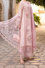 Voyage A Luxe by Maria B Unstitched 3 Piece Luxury Lawn Suit-D-2411-A