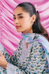 Rinesa by Ayzel Unstitched 3 Piece Lawn Vol-03 Suit-AZL-05-Cleo