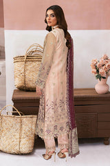 Minhal By Ramsha Unstitched 3 Piece Luxury Organza Vol-13 Collection'2025-M-1301