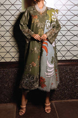 Broadway by Mushq Unstitched 3 Piece Winter Suit-MNW-08