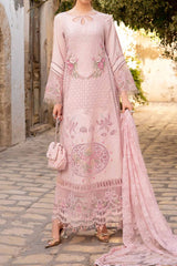 Voyage A Luxe by Maria B Unstitched 3 Piece Luxury Lawn Suit-D-2411-A