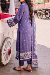 Asim Jofa Prints Unstitched 3 Piece Digital Lawn Vol-03 Suit-AJBB-14