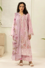Zellbury Unstitched 3 Piece Lawn Vol-04 Suit-WUS26E30454